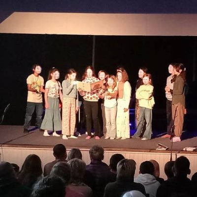 Projet théâtre à l'école Notre Dame à Ancerville